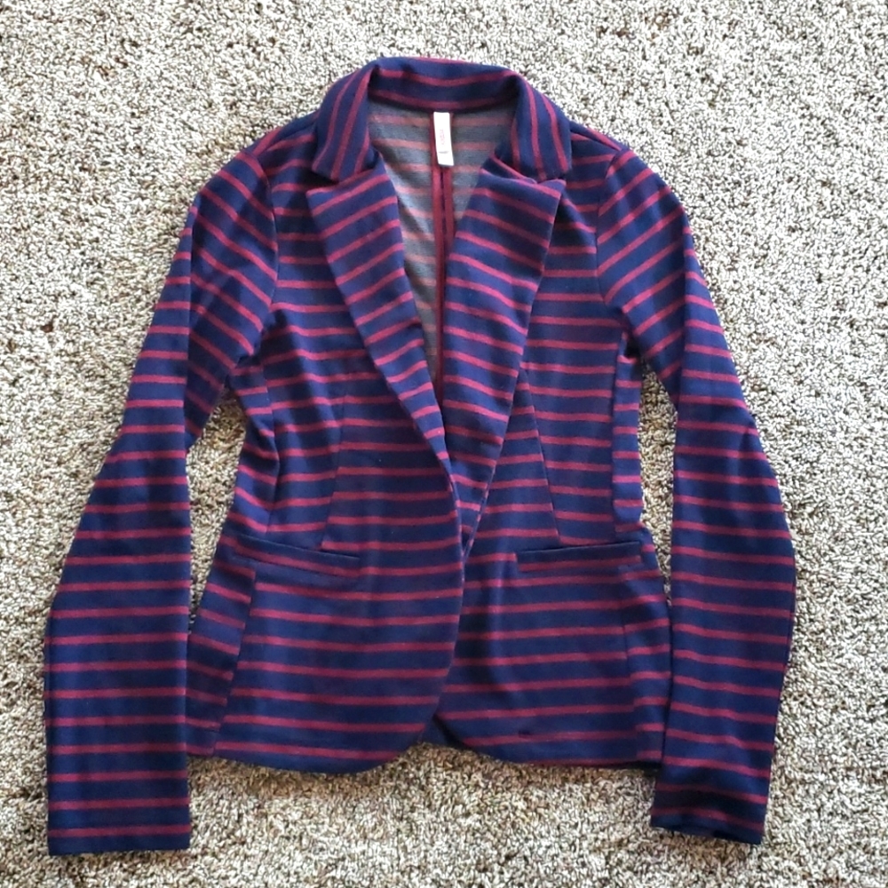 Xhilaration Blue and Wine color Blazer in Size Small